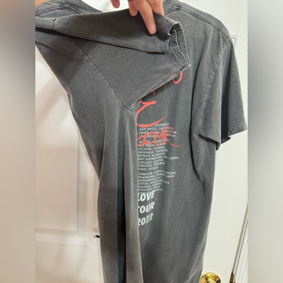 Red Hot Chili Peppers Unisex 2022 World Tour Graphic Band Tee Grunge Streetwear - Picture 5 of 9